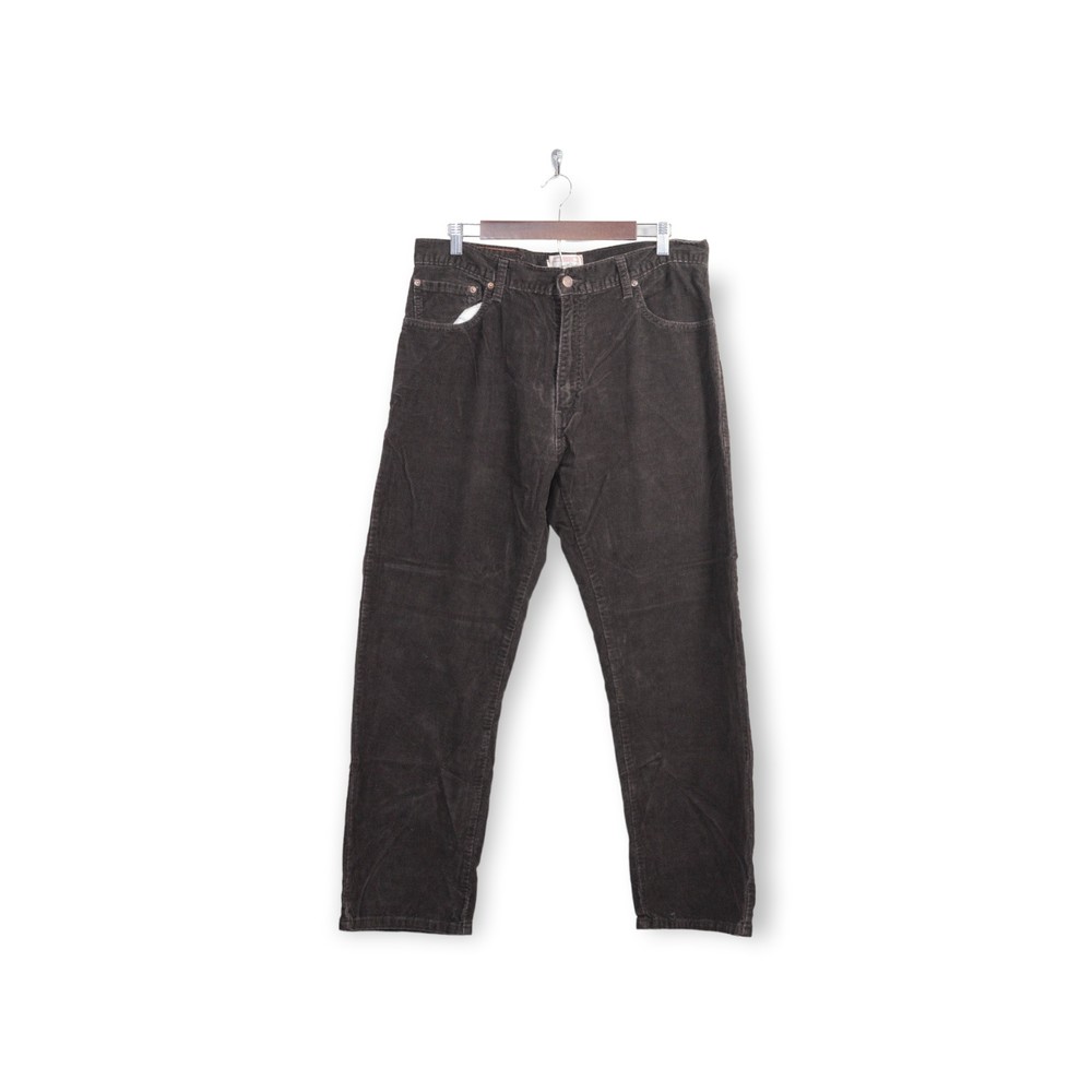 Levis Strauss Signature Corduroy Pants Straight Fit Brown Men's 36x30
